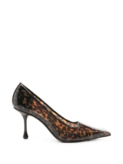 Jimmy Choo Ixia Tortoise-pattern Pumps In Brown