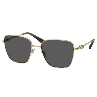 Jimmy Choo Jc 4005hb 300687 56mm Womens Pillow Sunglasses In Gold
