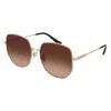 Jimmy Choo Jc 4006bd 300613 58mm Womens Phantos Sunglasses In Gold