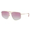 Jimmy Choo Woman Sunglass Jc4011 In Gold