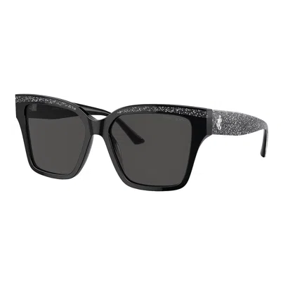 Jimmy Choo Jc 5003 503687 55mm Womens Pillow Sunglasses In Dark Grey