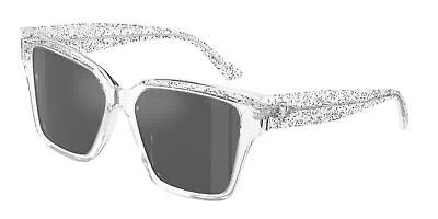 Pre-owned Jimmy Choo Jc 5003 Crystal Glitter Grey Mirror Si 50376g Sunglasses In Gray