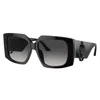 Jimmy Choo Jc 5006u 50008g 55mm Womens Butterfly Sunglasses In Black