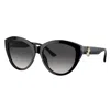 Jimmy Choo Jc 5007 50008g 55mm Womens Phantos Sunglasses In Black