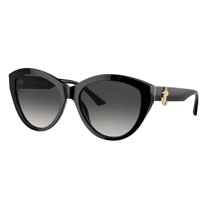 Jimmy Choo Jc 5007 50008g 55mm Womens Phantos Sunglasses In Gradient Grey