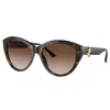 Jimmy Choo Jc 5007 500213 55mm Womens Phantos Sunglasses In Brown