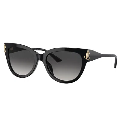 Jimmy Choo Jc 5018u 50008g 54mm Womens Phantos Sunglasses In Dark Grey