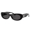 Jimmy Choo Jc 5038bu 500087 54mm Womens Oval Sunglasses In Black