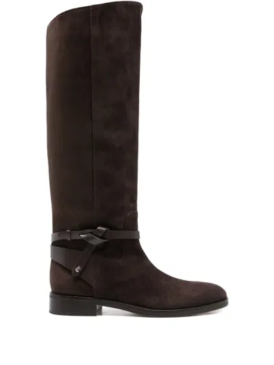 Jimmy Choo Jc Boots H25 In Brown