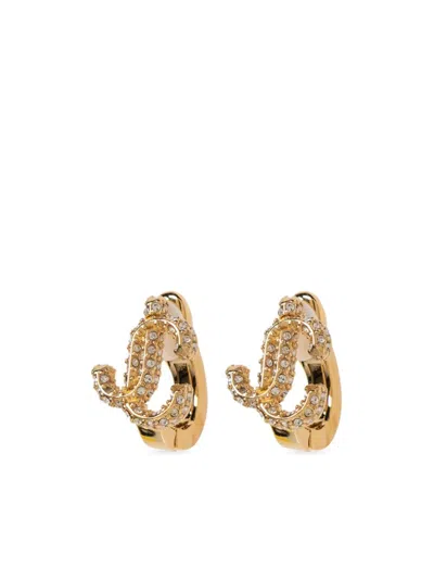 Jimmy Choo Jc Earrings In Silver