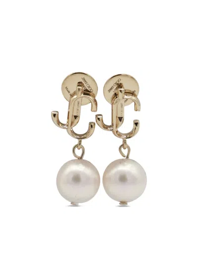 JIMMY CHOO JC PEARL STUD EARRINGS