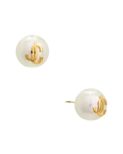 Jimmy Choo Jc Pearl Stud Earrings