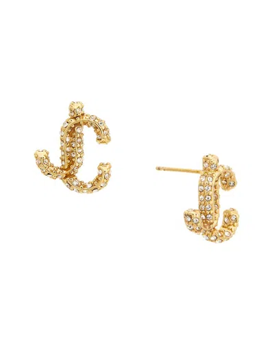 Jimmy Choo Jc Stud Earrings In Gold