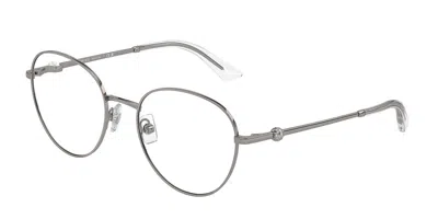 Jimmy Choo Jc2004hb Women's Glasses, Gunmetal, Size 50 In Silver