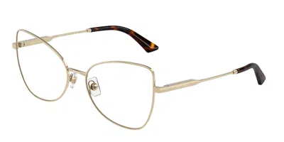 Jimmy Choo Jc2006 Women's Glasses, Gold, Size 53
