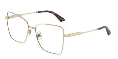 Jimmy Choo Jc2007 Women's Glasses, Gold, Size 53
