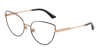 Jimmy Choo Jc2008 Women's Glasses, Black, Size 54