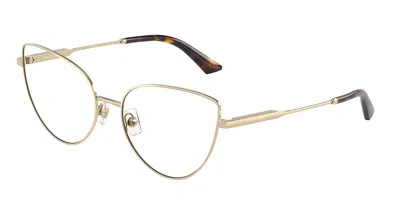 Jimmy Choo Jc2008 Women's Glasses, Gold, Size 54 In Metallic
