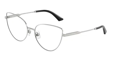 Jimmy Choo Jc2008 Women's Glasses, Silver, Size 54 In Metallic
