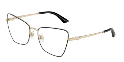 Jimmy Choo Jc2010hb Women's Glasses, Black, Size 56