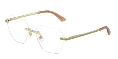 Jimmy Choo Jc2016j 3006 Women's Glasses Gold Size 56 - Free Lenses - Blue Light Block Available In Pink