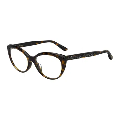 Jimmy Choo Jc233/f 0086 00 Dark Havana 54mm In Brown