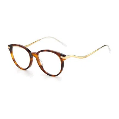 Jimmy Choo Jc280 0086 00 Havana/gold 49mm In Brown