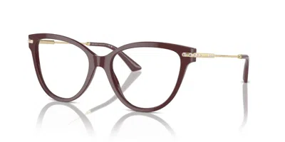 Jimmy Choo Jc3001b Women's Glasses, Burgundy, Size 54 In Brown