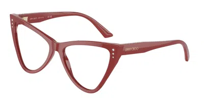 Jimmy Choo Jc3004b Women's Glasses, Red, Size 52