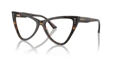 Jimmy Choo Jc3004b Women's Glasses, Tortoiseshell, Size 54 In Black