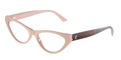 Jimmy Choo Jc3005 Women's Glasses, Pink, Size 53