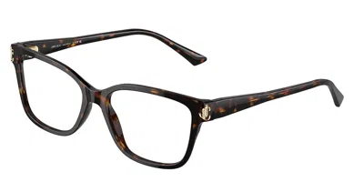 Jimmy Choo Jc3012 Women's Glasses, Tortoiseshell, Size 53 In Brown