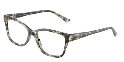Jimmy Choo Jc3012 5068 Women's Glasses Tortoiseshell Size 55 - Free Lenses - Blue Light Block Available In Brown
