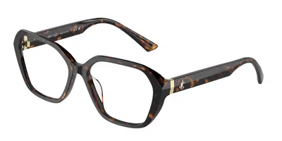 Jimmy Choo Jc3013u Women's Glasses, Tortoiseshell, Size 53 In Brown