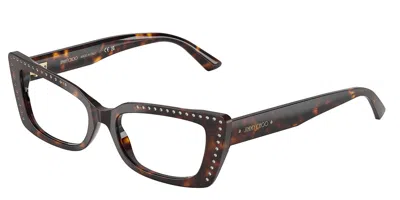 Jimmy Choo Jc3018b Women's Glasses, Tortoiseshell, Size 51 In Brown