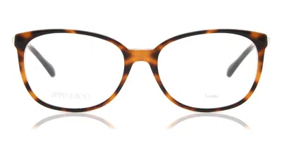 Jimmy Choo Jc302 0t4 Occhiali Da Vista Tartarugatishell Per Donna (solo Montatura)