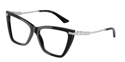 Jimmy Choo Jc3020b Women's Glasses, Black, Size 53