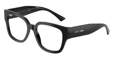 Jimmy Choo Jc3042b 5000 Occhiali Da Vista Neri Per Donna (solo Montatura) In Black