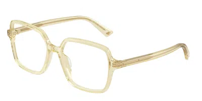 Jimmy Choo Jc3046u 5083 Occhiali Da Vista Gialli Per Donna (solo Montatura) In Neutral