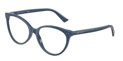 Jimmy Choo Jc3047 5088 Occhiali Da Vista Blu Per Donna (solo Montatura) In Blue