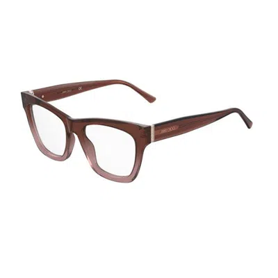 Jimmy Choo Jc351 2ln/18 Glasses In 2ln/18 Pink