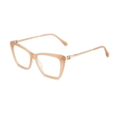 Jimmy Choo Jc375 Fwm/15 Glasses In Fwm/15 Nude