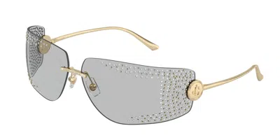Jimmy Choo Jc4009b 300687 Occhiali Da Sole Oro Per Donna In Brown
