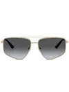 Jimmy Choo Woman Sunglass Jc4011 In Gold