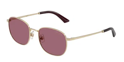 Jimmy Choo Jc4025b 30061a Women's Sunglasses  Size 52 In Gold