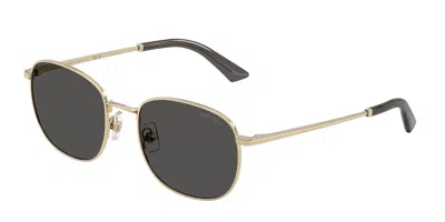 Jimmy Choo Jc4025b 300687 Women's Sunglasses  Size 52 In Gold
