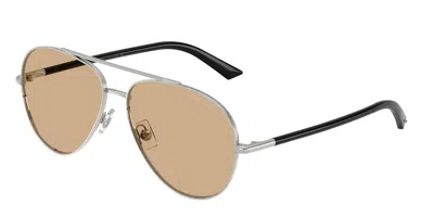 Jimmy Choo Jc4026 3002/8 Women's Sunglasses  Size 58 In Silver