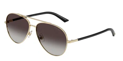 Jimmy Choo Jc4026 30068g Women's Sunglasses  Size 58 In Gold