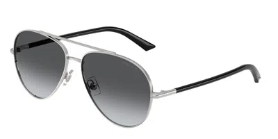 Jimmy Choo Jc4026 Polarized 3002t3 Women's Sunglasses  Size 58 In Silver