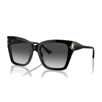 Jimmy Choo Jc5012 Sunglasses In Black